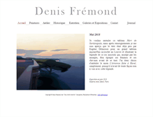 Tablet Screenshot of denis-fremond.com